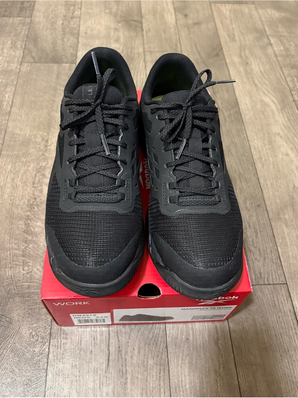 Reebok Black Nanoflex TR Composite Toe Safety Work Shoes - Picture 3 of 6
